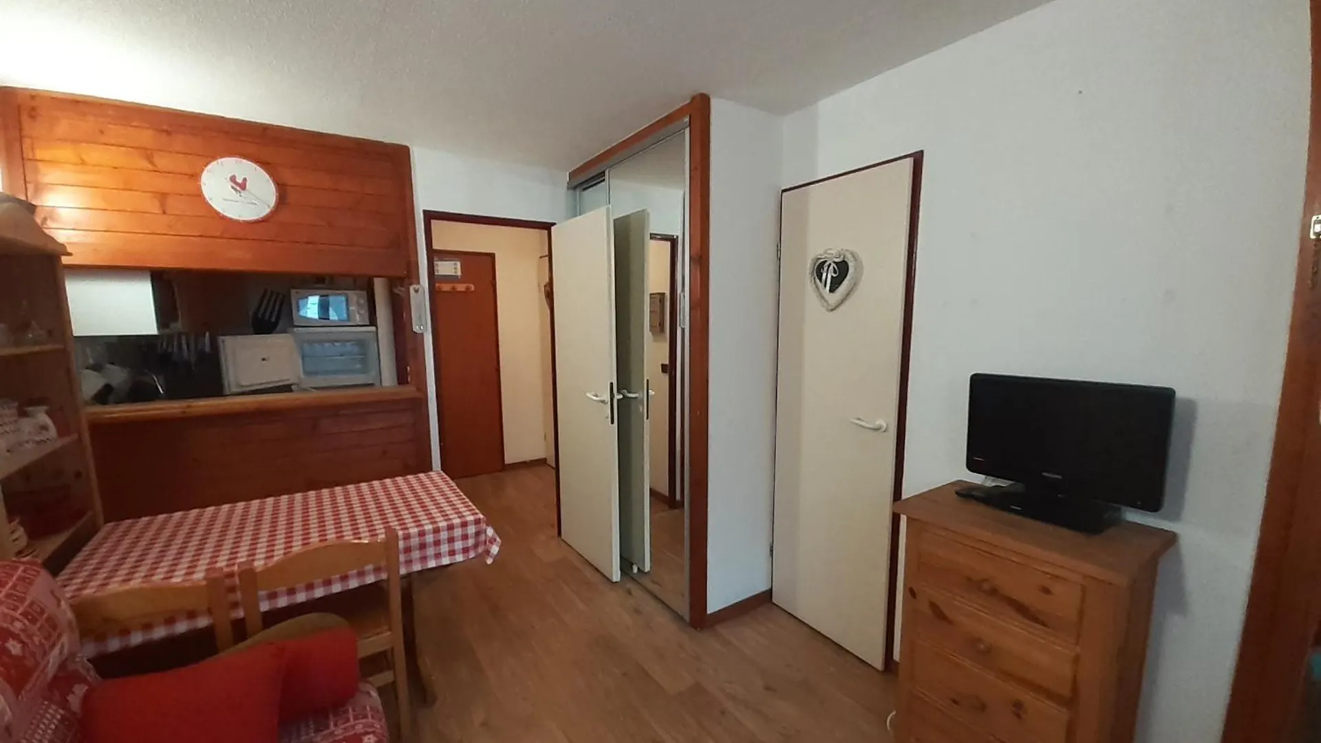 Studio En Station Avec Balcon Sud, Proche Remontees, Wi-Fi, Parking Gratuit - Fr-1-561-136 Modane Apartment